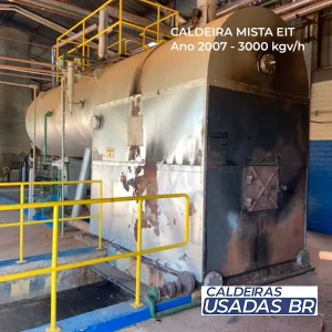 Caldeira Mista Horizontal 3000 Kgv/h EIT